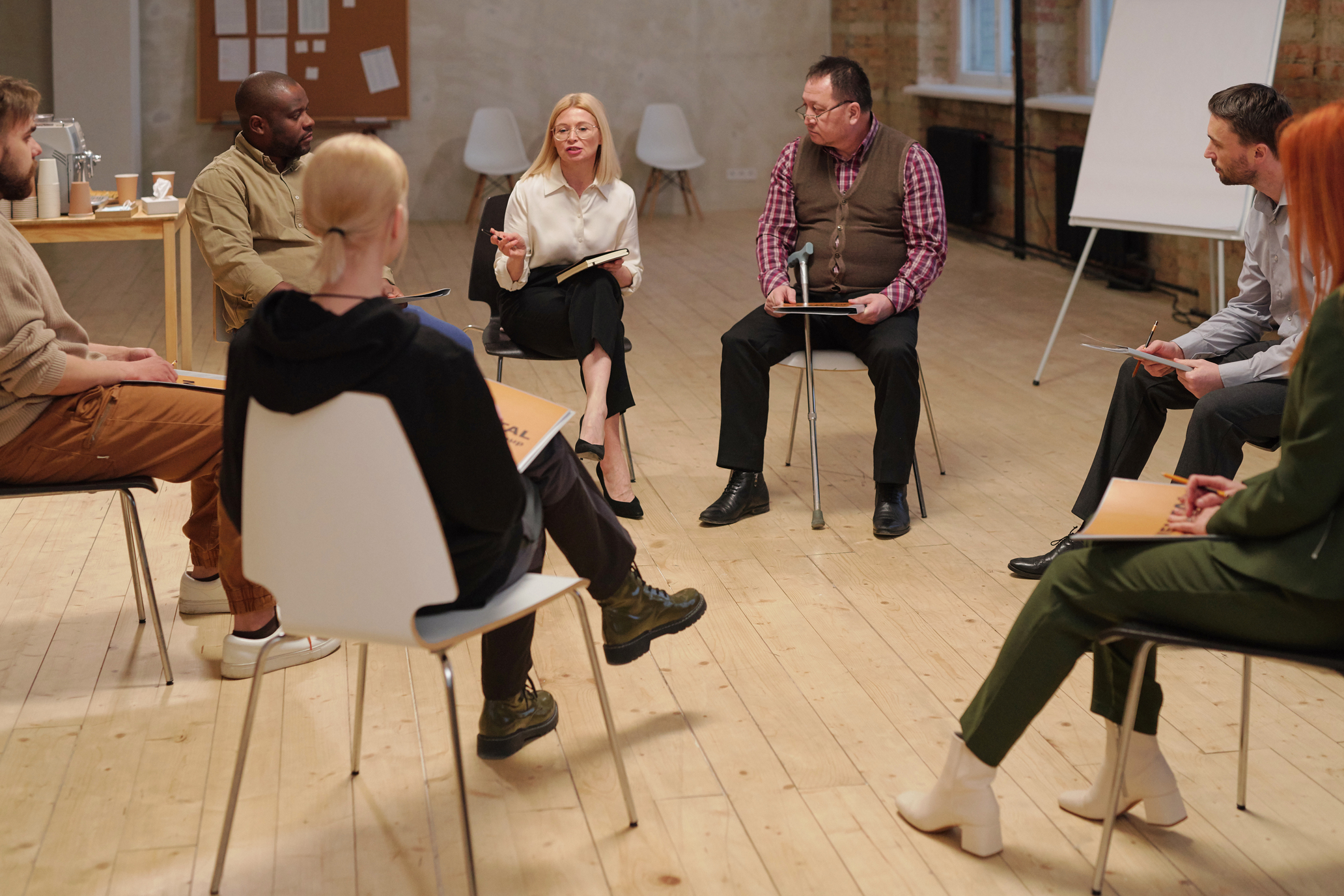 a group of people discussed with training provider in Malaysia
