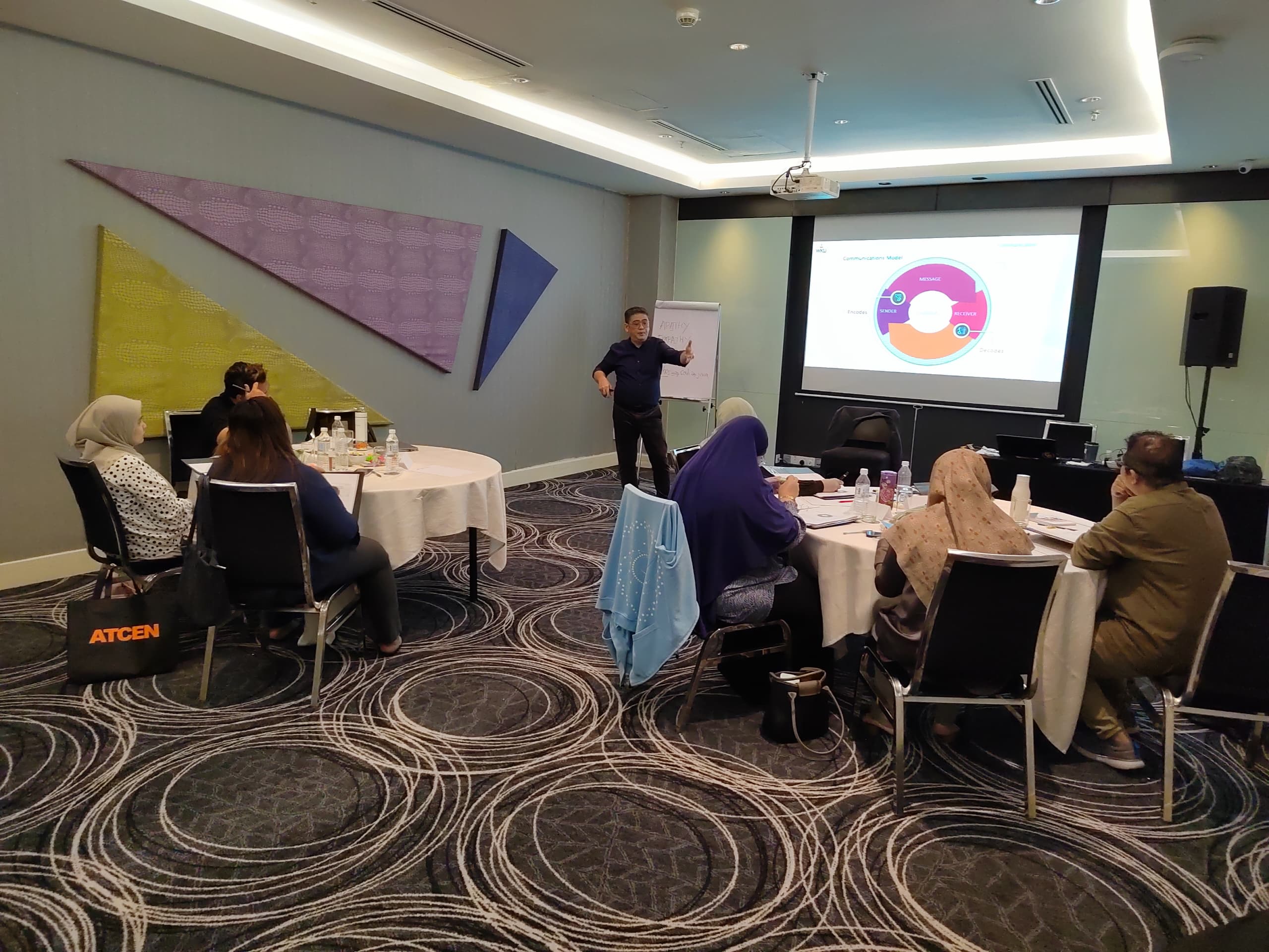 Ken Ng facilitating a workshop